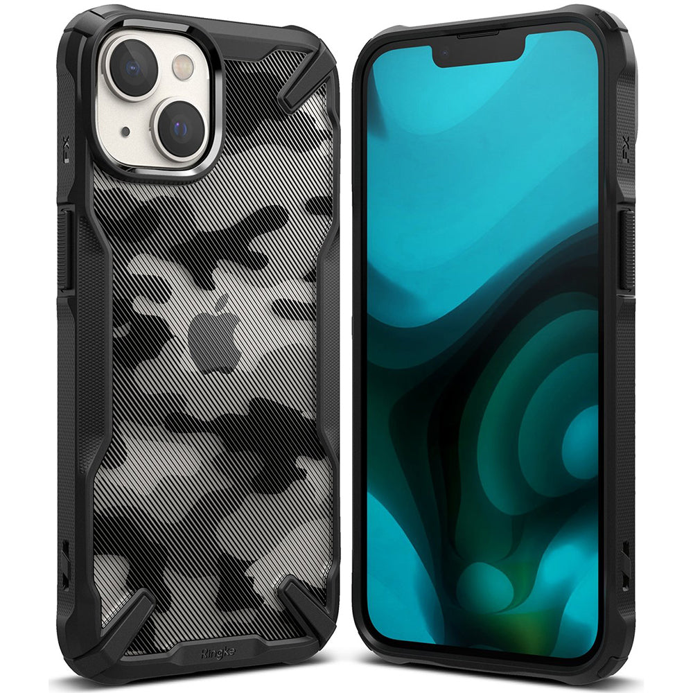 Puzdro pre Apple iPhone 14 Plus, Ringke, Fusion X Design, Maskáčové
