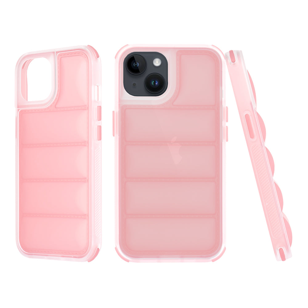 Puzdro pre Apple iPhone 14, Techsuit, Wave Shield, Ružová