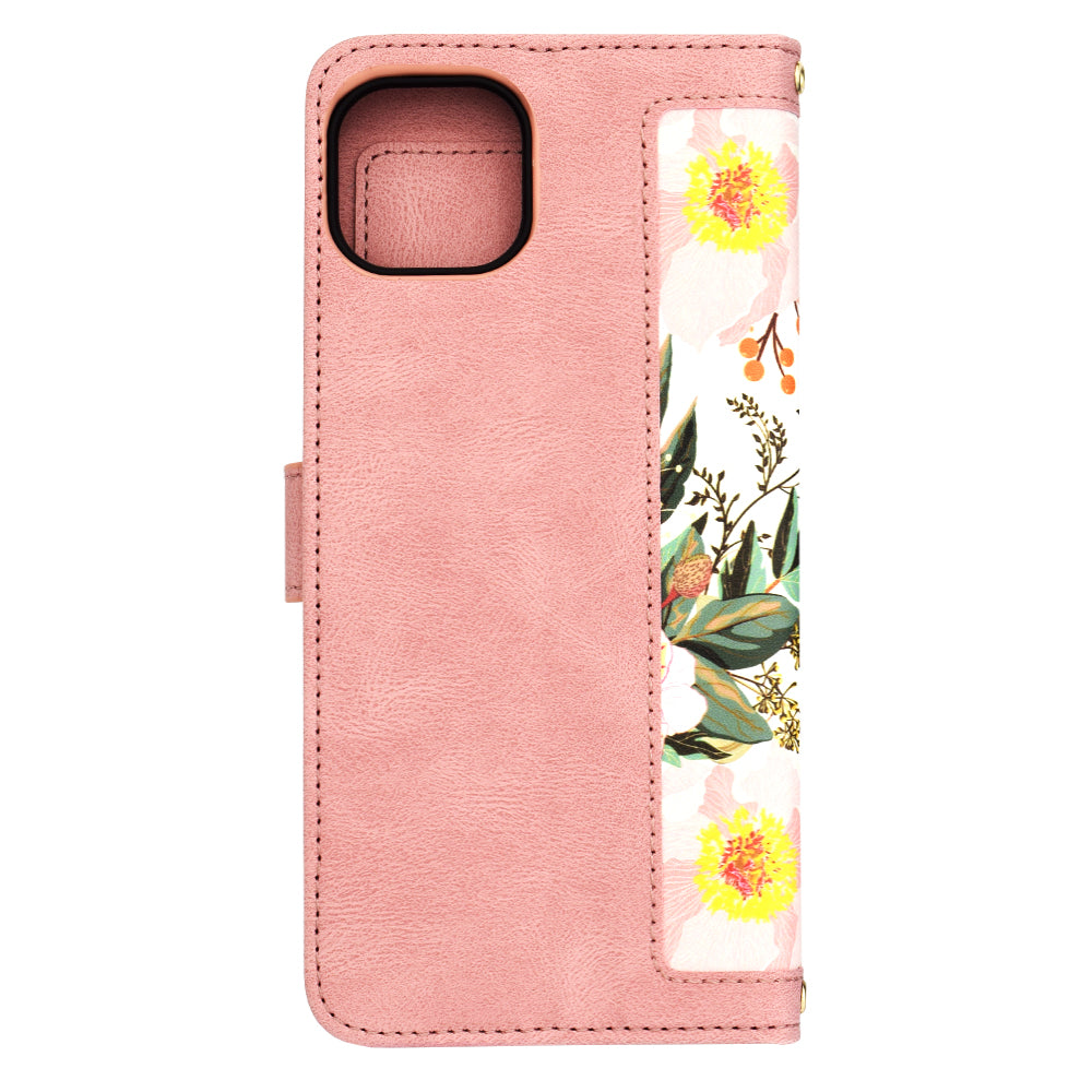 Puzdro pre Apple iPhone 15 Plus, Techsuit, FlipCraft, Ružové