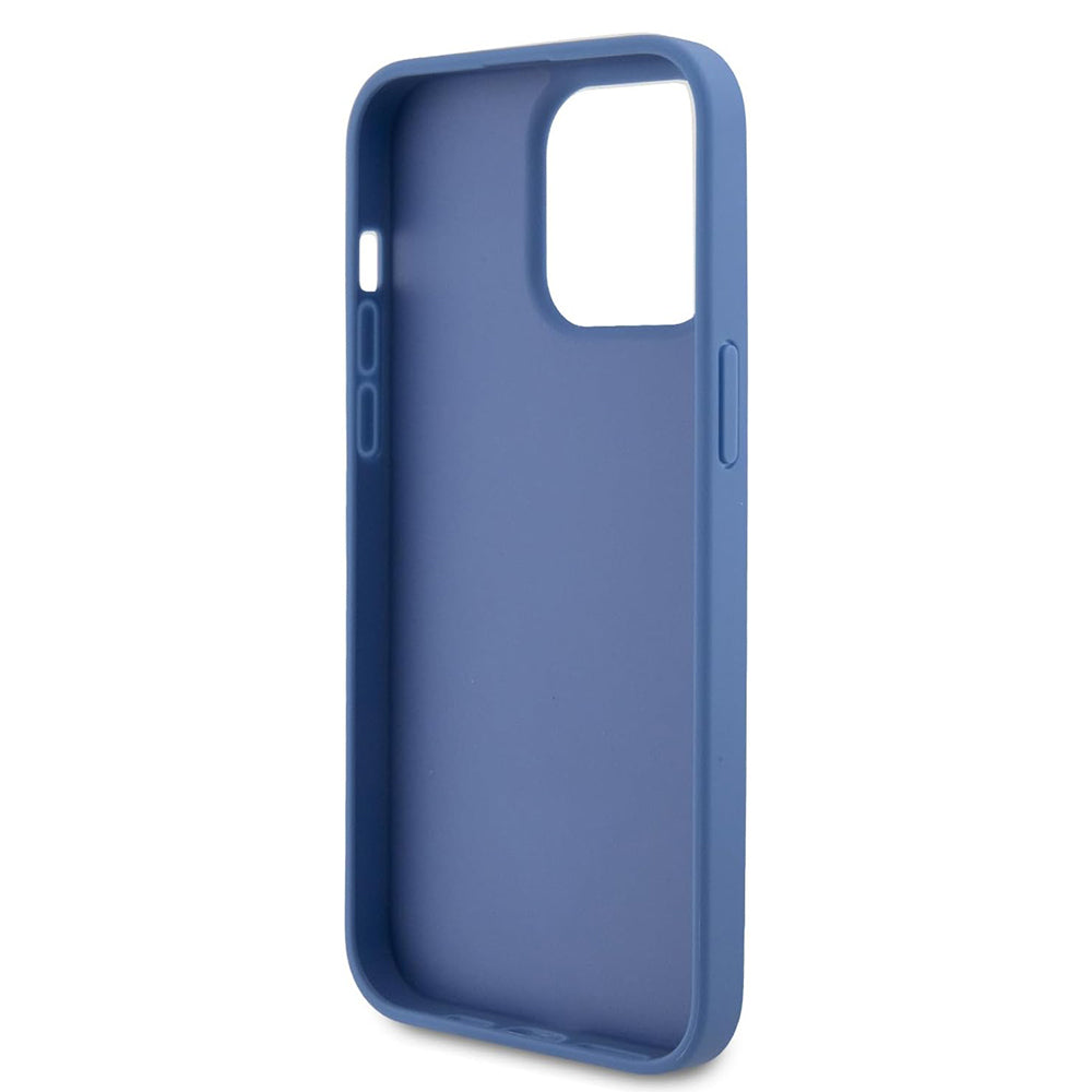 Puzdro pre Apple iPhone 15 Pro, Guess, Crossbody 4G Metal Logo, Modrá