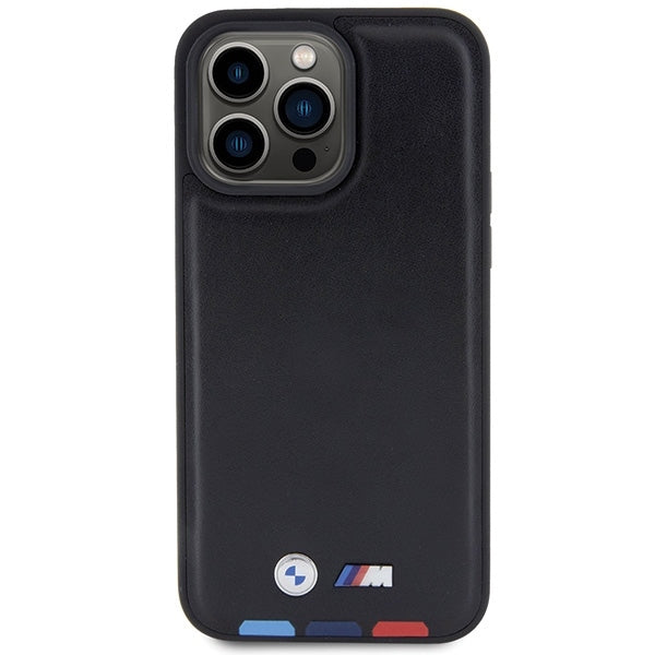 Puzdro pre Apple iPhone 15 Pro Max, BMW, Stamp Tricolor, Čierne