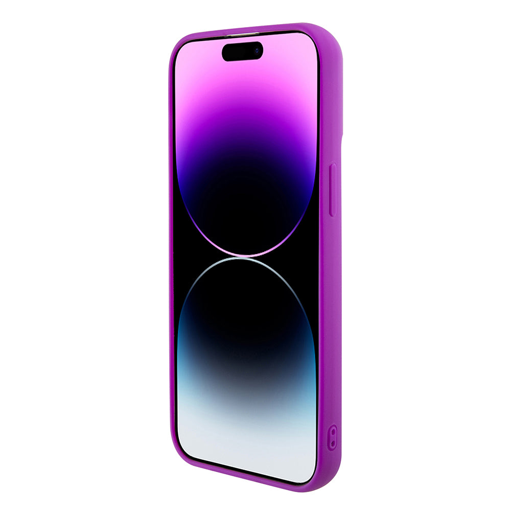 Puzdro pre Apple iPhone 15 Pro Max, Guess, Disco Metal Script, Fucsia
