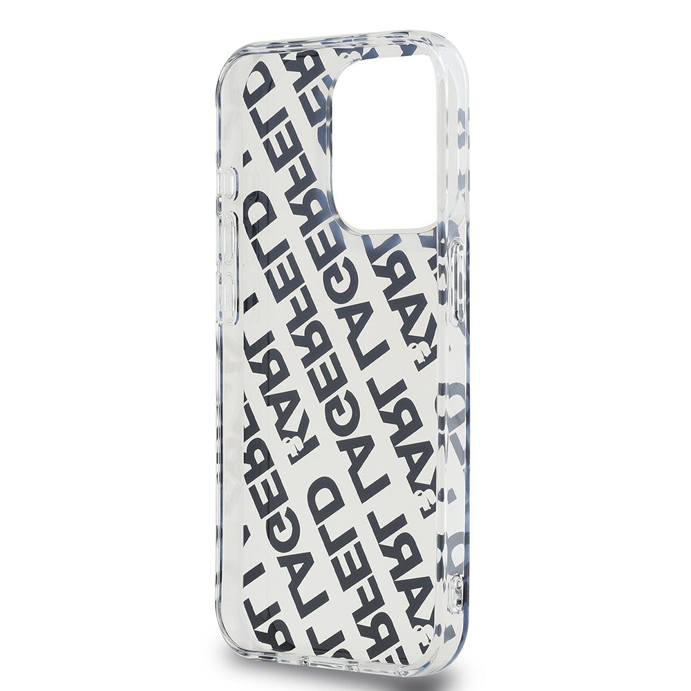 Puzdro pre Apple iPhone 15 Pro Max, Karl Lagerfeld, IML Luxury Gold Fullover Logo, Zlaté