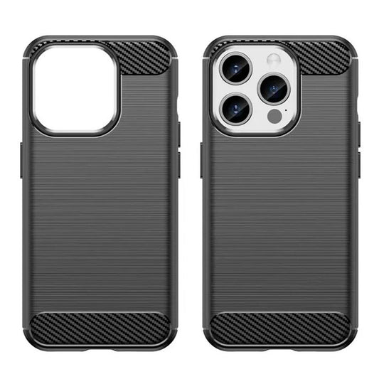 Puzdro pre Apple iPhone 15 Pro Max, Techsuit, Karbón, Čierne