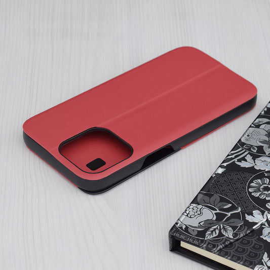 Puzdro pre Apple iPhone 15 Pro Max, Techsuit, eFold, Červené