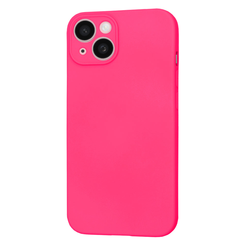 Puzdro pre Apple iPhone 15, Techsuit, SoftFlex, Tmavo ružová