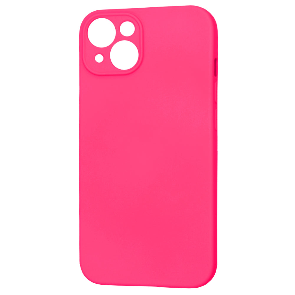 Puzdro pre Apple iPhone 15, Techsuit, SoftFlex, Tmavo ružová