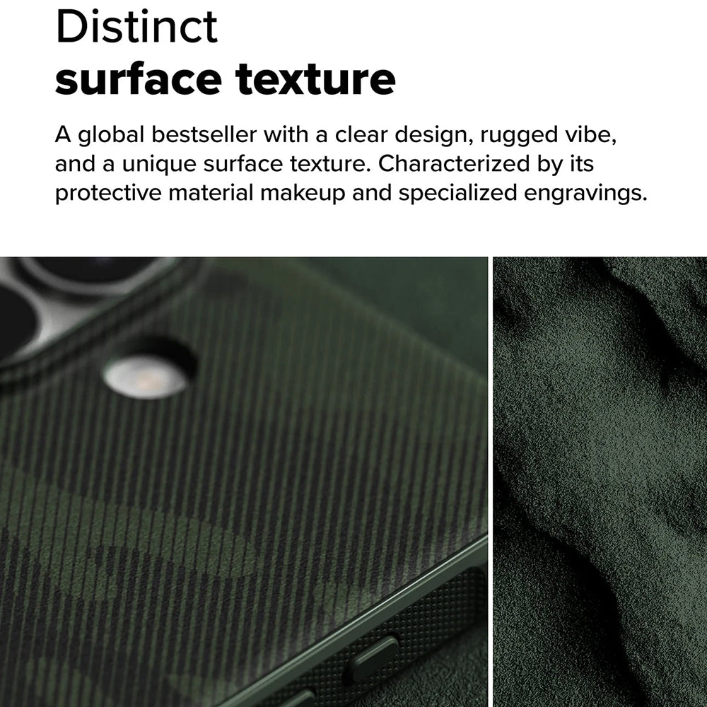 Puzdro pre Apple iPhone 16 Plus, Ringke, Onyx Design, Zelené