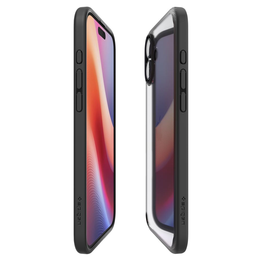 Puzdro pre Apple iPhone 16 Plus, Spigen, Ultra Hybrid, Matná Čierna