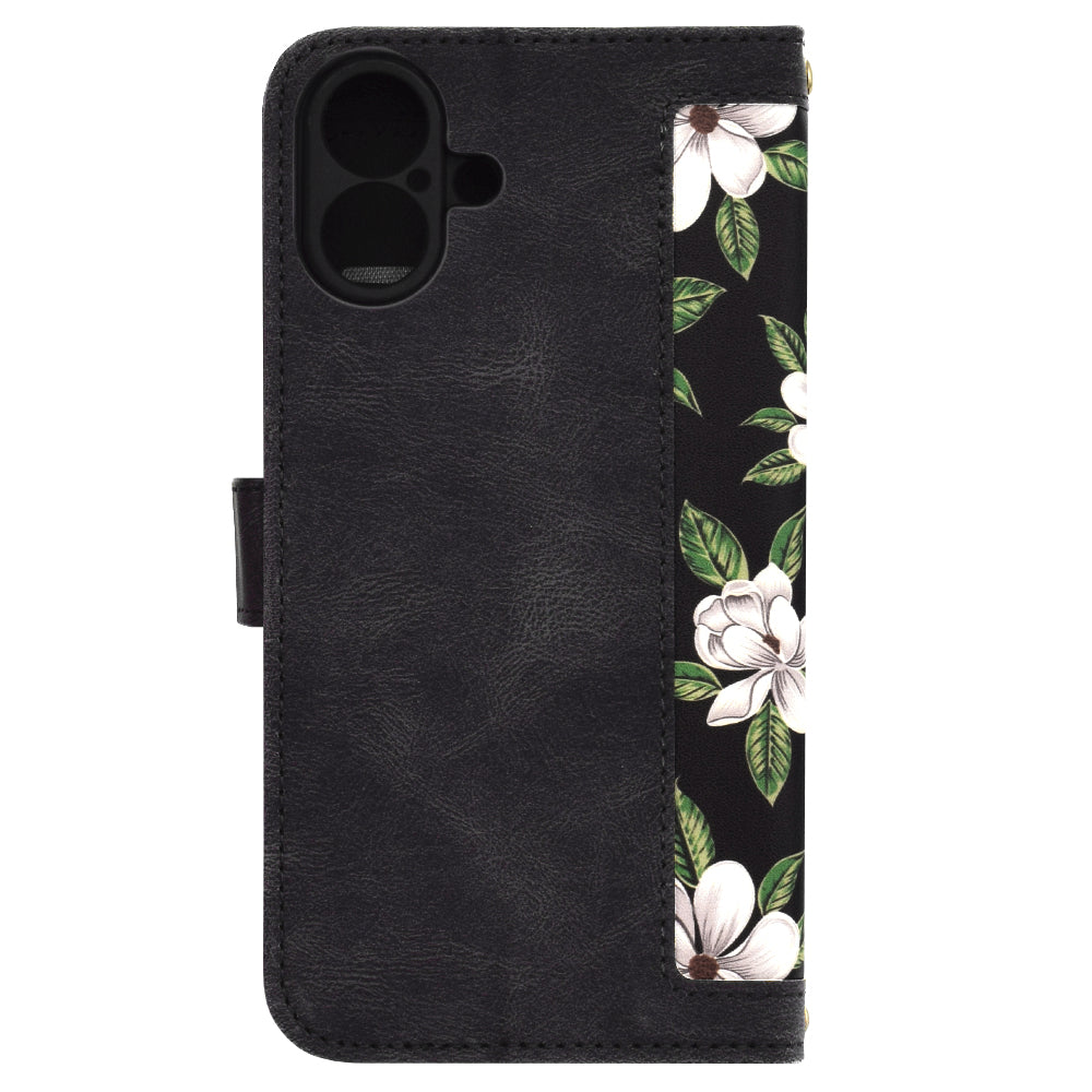 Puzdro pre Apple iPhone 16 Plus, Techsuit, FlipCraft, Čierna