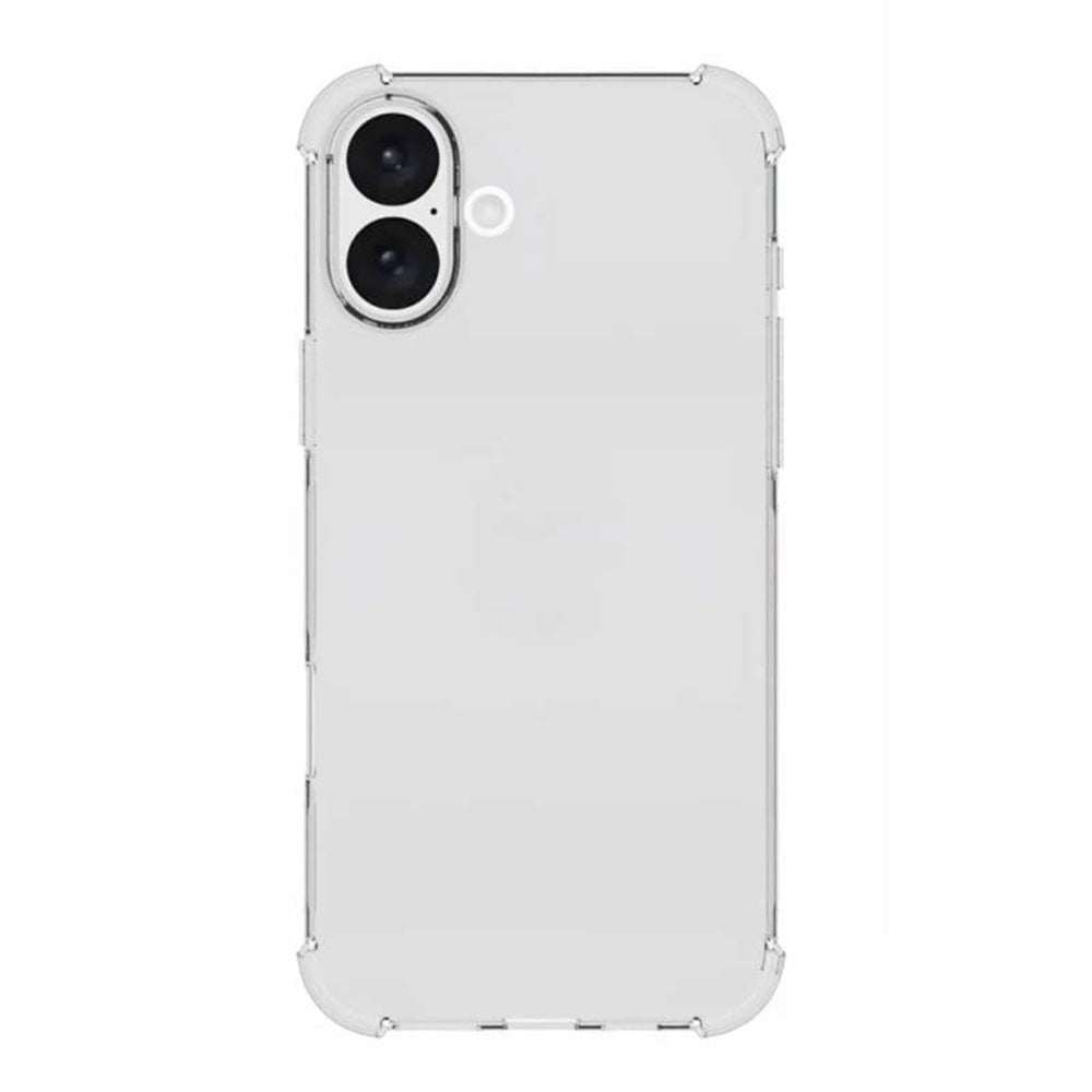 Obal na Apple iPhone 16 Plus, Techsuit, nárazuvzdorný priehľadný (veľký otvor na objektív), priehľadný