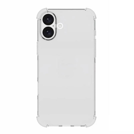 Obal na Apple iPhone 16 Plus, Techsuit, nárazuvzdorný priehľadný (veľký otvor na objektív), priehľadný