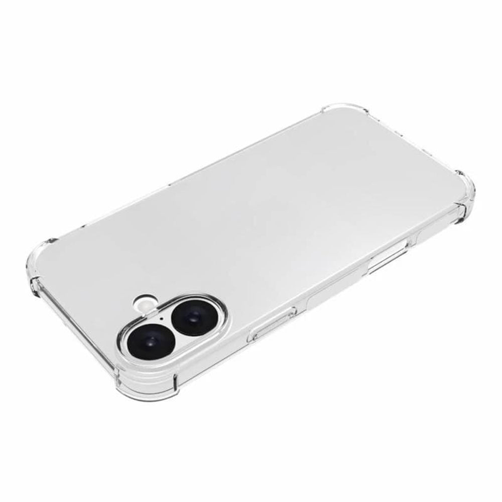 Obal na Apple iPhone 16 Plus, Techsuit, nárazuvzdorný priehľadný (veľký otvor na objektív), priehľadný