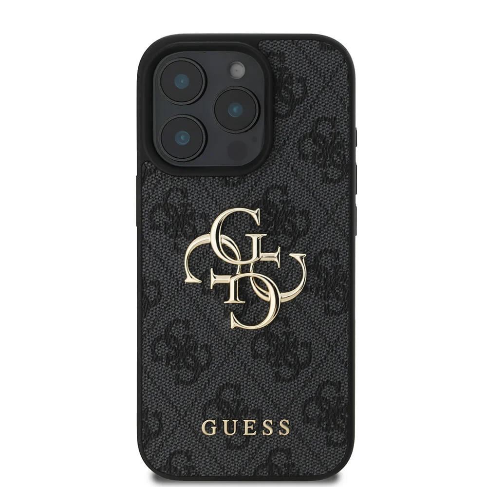 Puzdro pre Apple iPhone 16 Pro, Guess, 4G Big Logo, Čierne