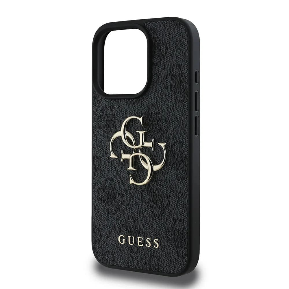 Puzdro pre Apple iPhone 16 Pro Max, Guess, 4G Big Logo, Čierne