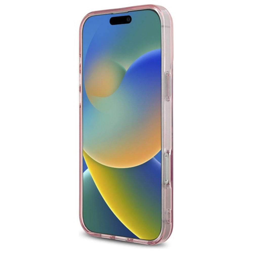 Puzdro pre Apple iPhone 16 Pro Max, Guess, IML Heart, Ružové