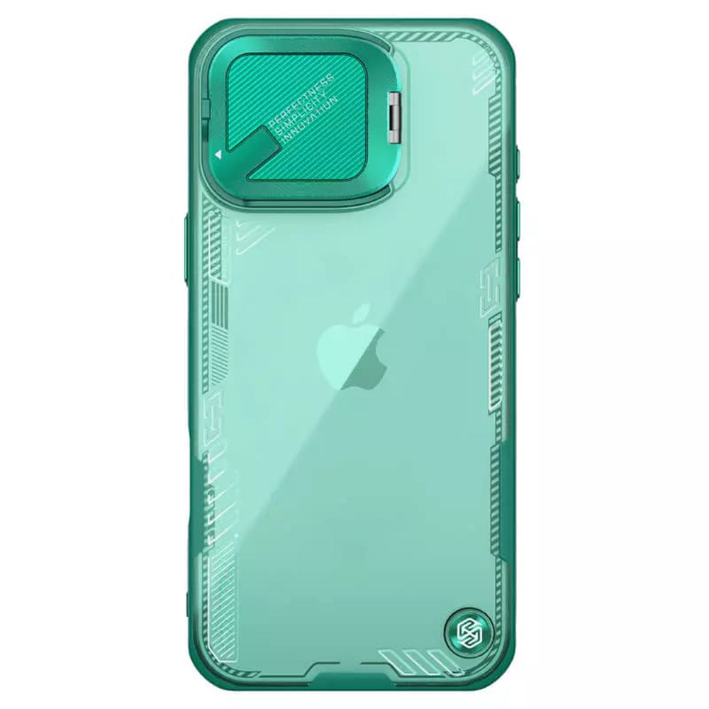 Puzdro pre Apple iPhone 16 Pro Max, Nillkin, Iceblade Prop (bez výrezu na kameru), zelené