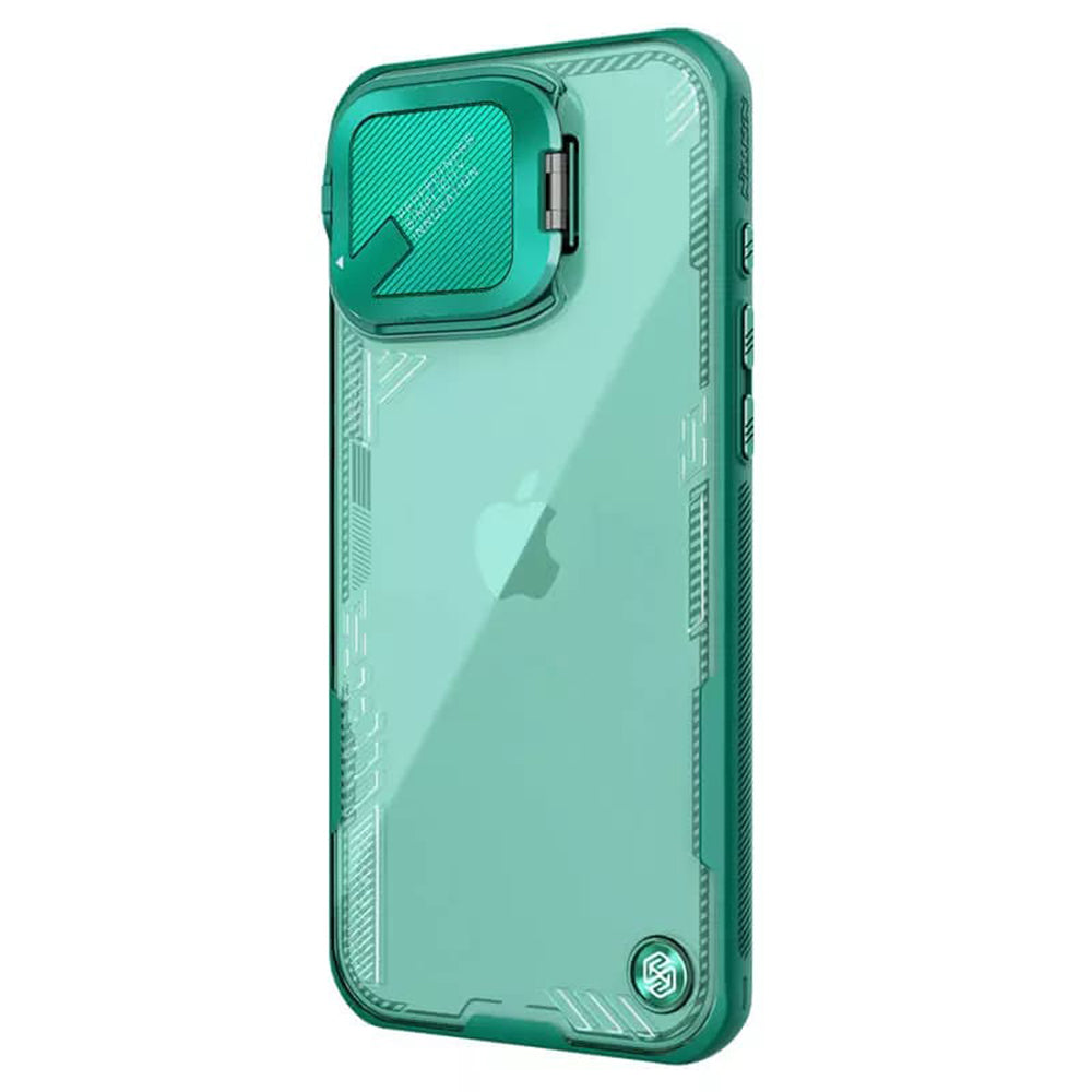 Puzdro pre Apple iPhone 16 Pro Max, Nillkin, Iceblade Prop (bez výrezu na kameru), zelené