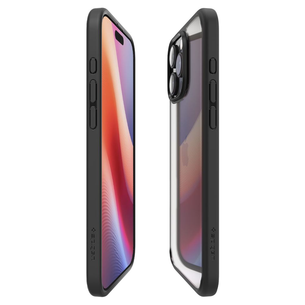 Puzdro pre Apple iPhone 16 Pro Max, Spigen, Ultra Hybrid, Matné čierne ACS07996