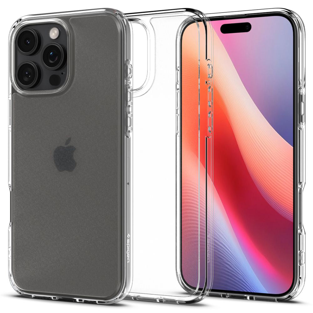 Puzdro pre Apple iPhone 16 Pro Max, Spigen, Ultra Hybrid, Saténovo Transparentné ACS07993