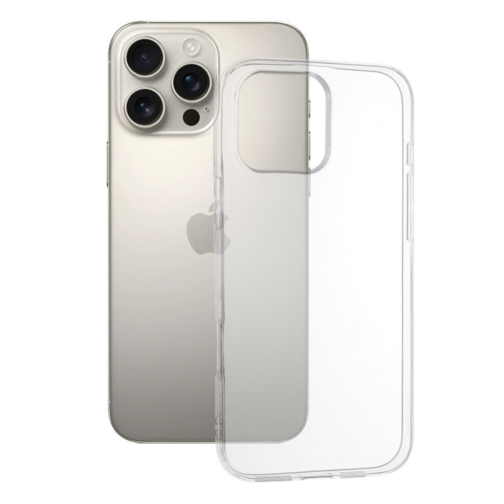Puzdro pre Apple iPhone 16 Pro Max, Techsuit, Clear (Big Lens Hole), Transparenté