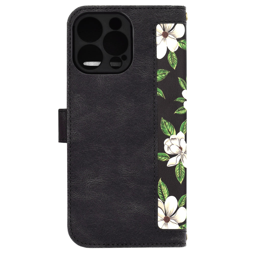 Puzdro pre Apple iPhone 16 Pro Max, Techsuit, FlipCraft, Čierna