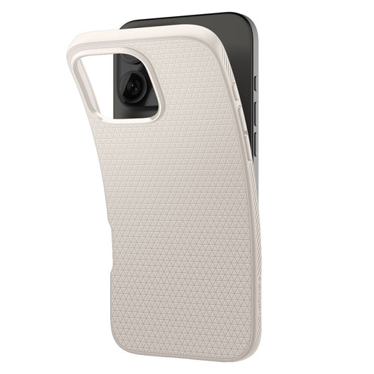 Puzdro pre Apple iPhone 16 Pro, Spigen, Liquid Air, Bežové ACS08120