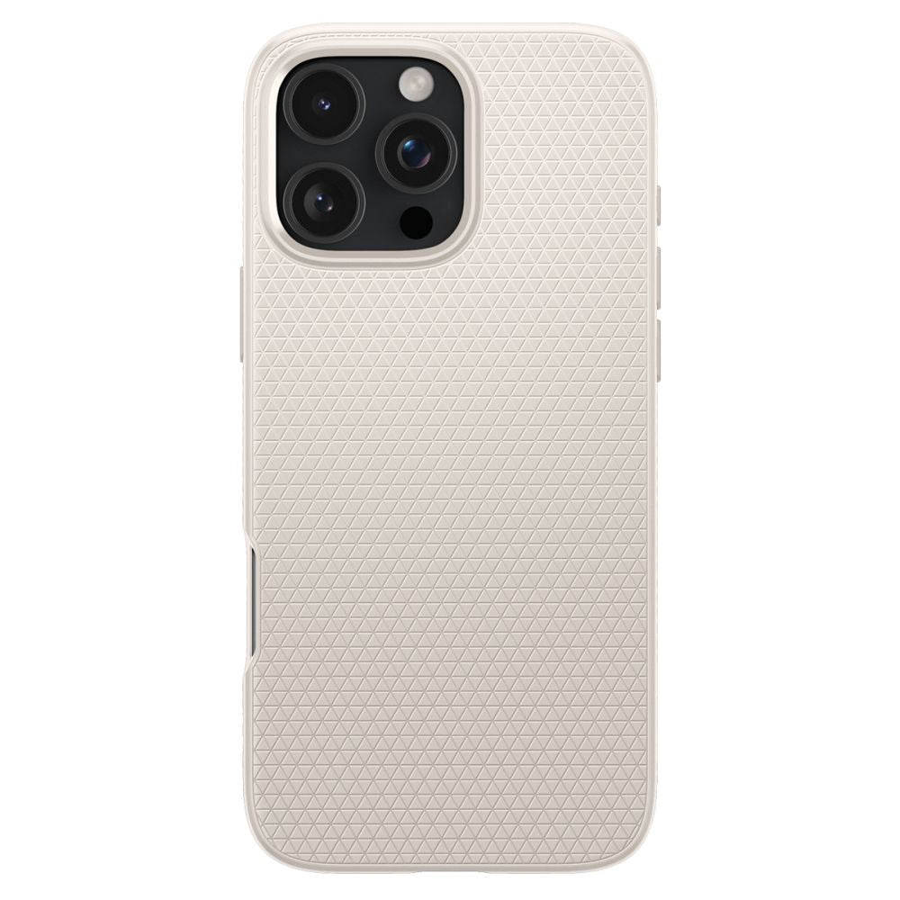 Puzdro pre Apple iPhone 16 Pro, Spigen, Liquid Air, Bežové ACS08120