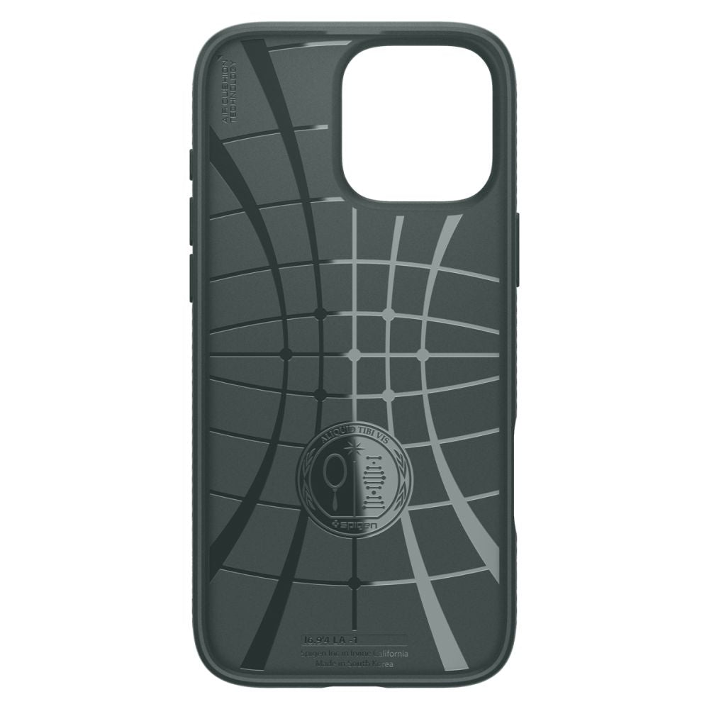 Puzdro pre Apple iPhone 16 Pro, Spigen, Liquid Air, Zelená ACS08119