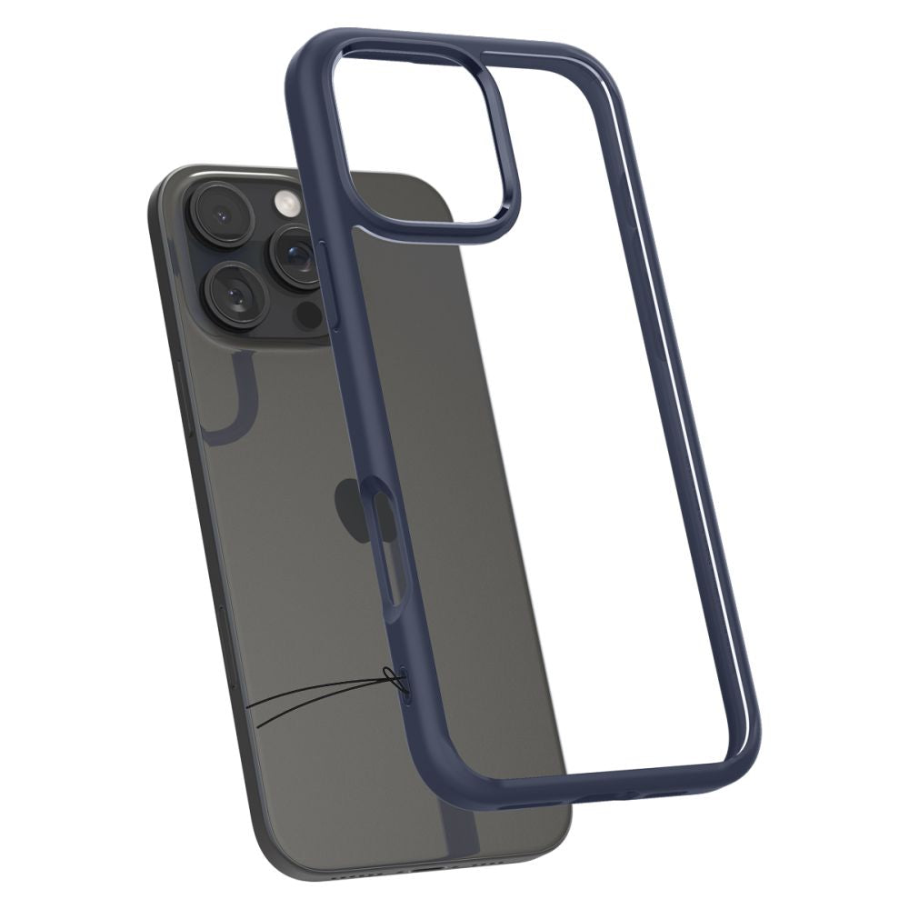 Puzdro pre Apple iPhone 16 Pro, Spigen, Ultra Hybrid, Námornícka modrá ACS08126