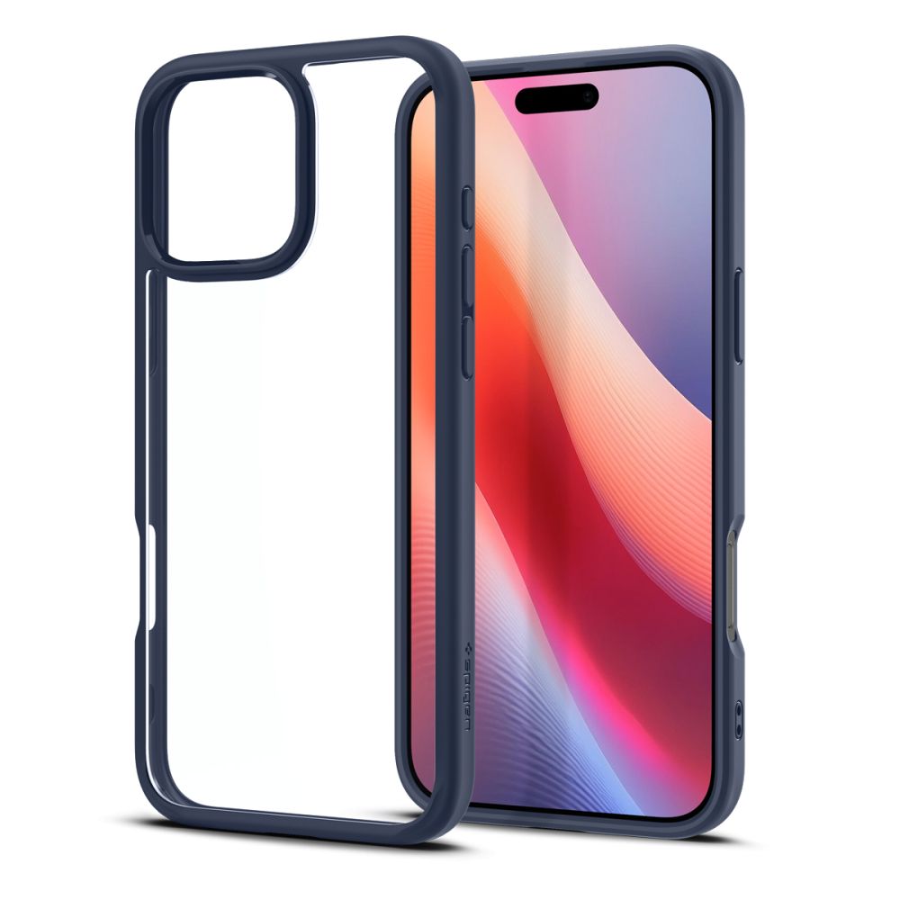 Puzdro pre Apple iPhone 16 Pro, Spigen, Ultra Hybrid, Námornícka modrá ACS08126