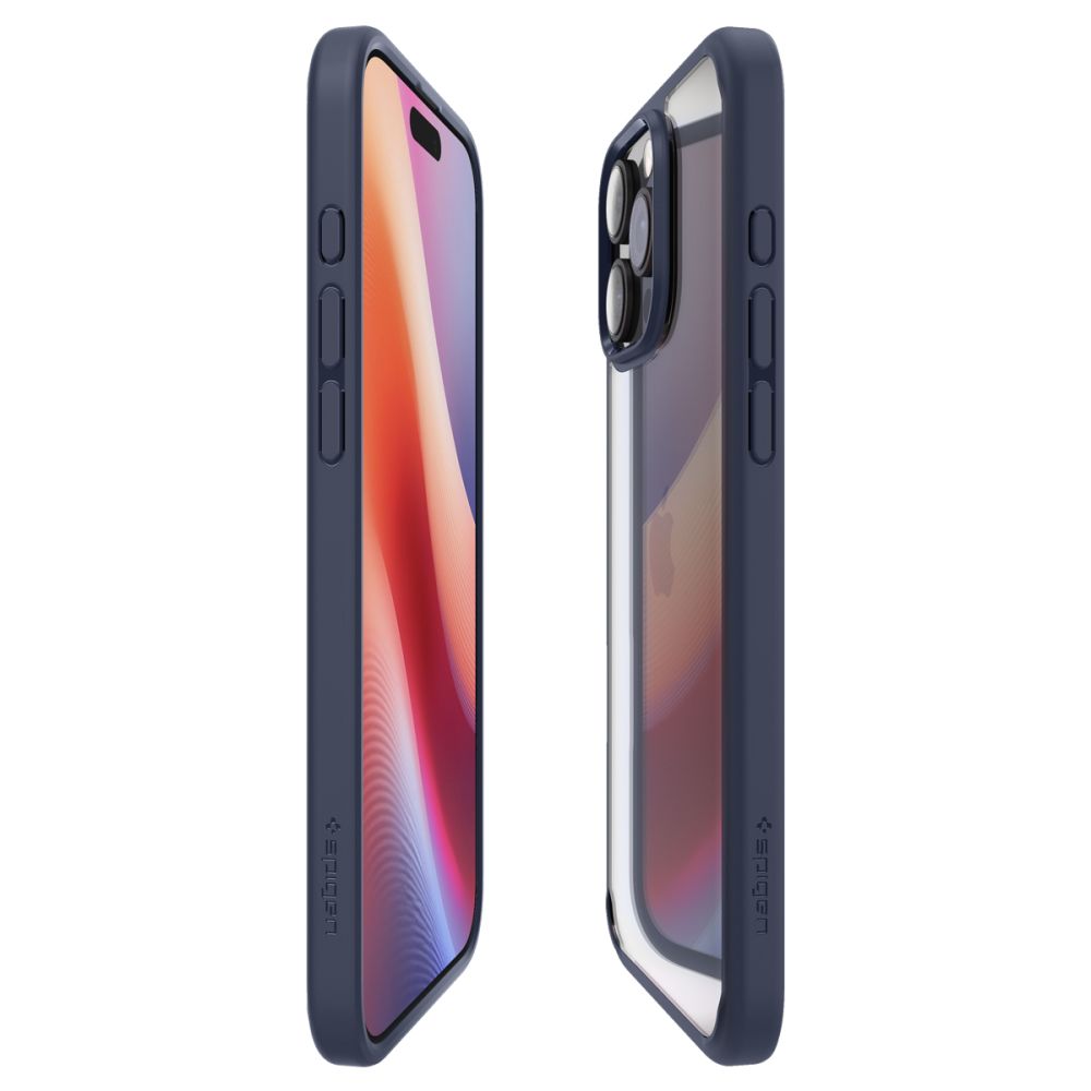 Puzdro pre Apple iPhone 16 Pro, Spigen, Ultra Hybrid, Námornícka modrá ACS08126