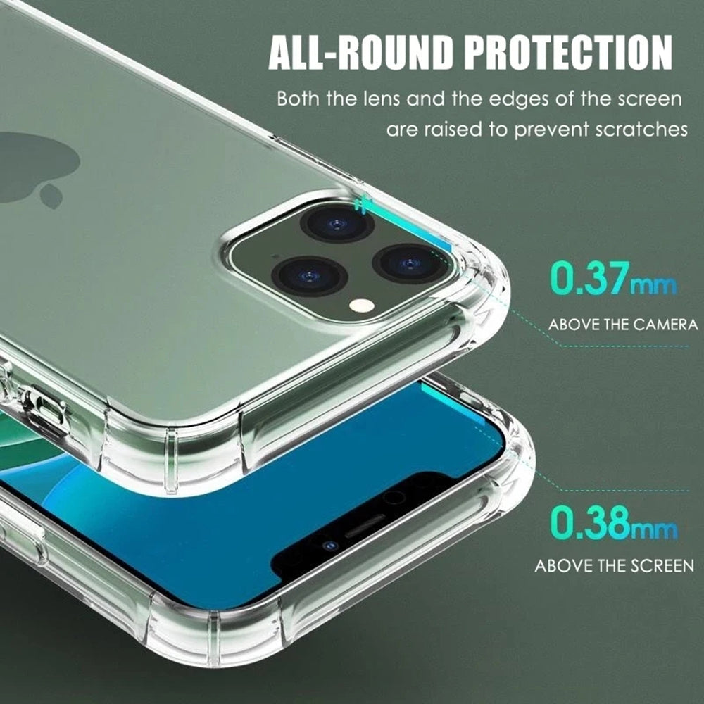 Puzdro pre Apple iPhone 16 Pro, Techsuit, Odolné proti nárazom Priehľadné (Veľký otvor na objektív), Priehľadné