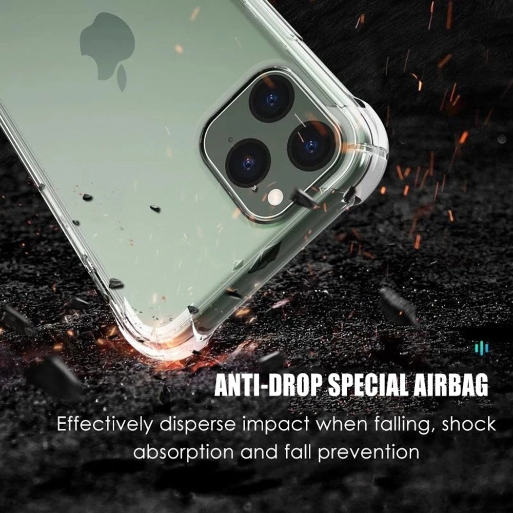 Puzdro pre Apple iPhone 16 Pro, Techsuit, Odolné proti nárazom Priehľadné (Veľký otvor na objektív), Priehľadné