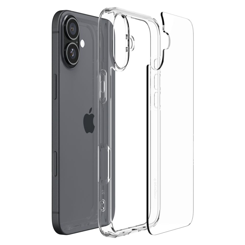 Puzdro pre Apple iPhone 16, Spigen, Ultra Hybrid, priehľadné ACS08197