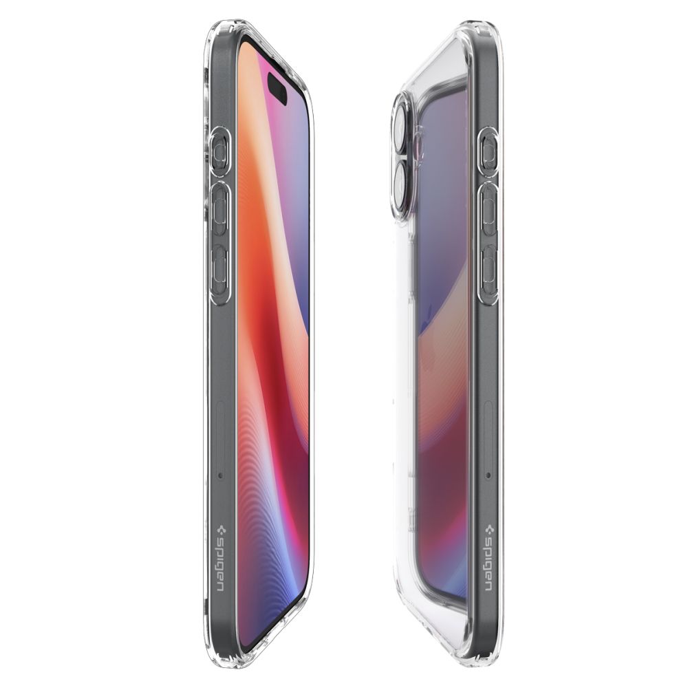 Puzdro pre Apple iPhone 16, Spigen, Ultra Hybrid, priehľadné ACS08197