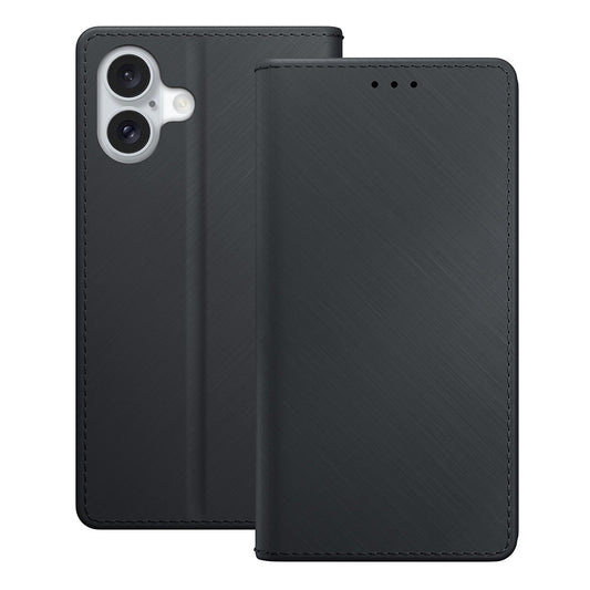 Puzdro pre Apple iPhone 17, 3MK, Wallet, Čierne