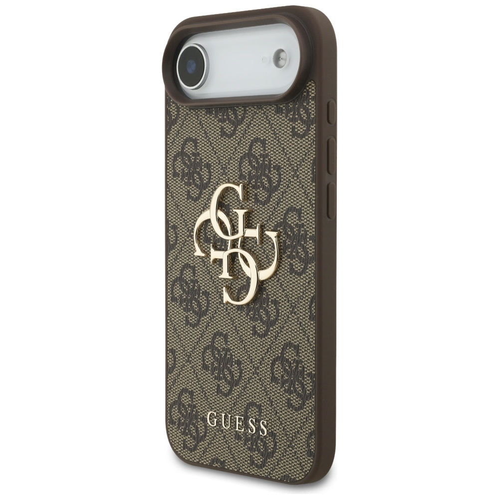 Puzdro pre Apple iPhone 17 Air, Guess, 4G Big Logo, Hnedé
