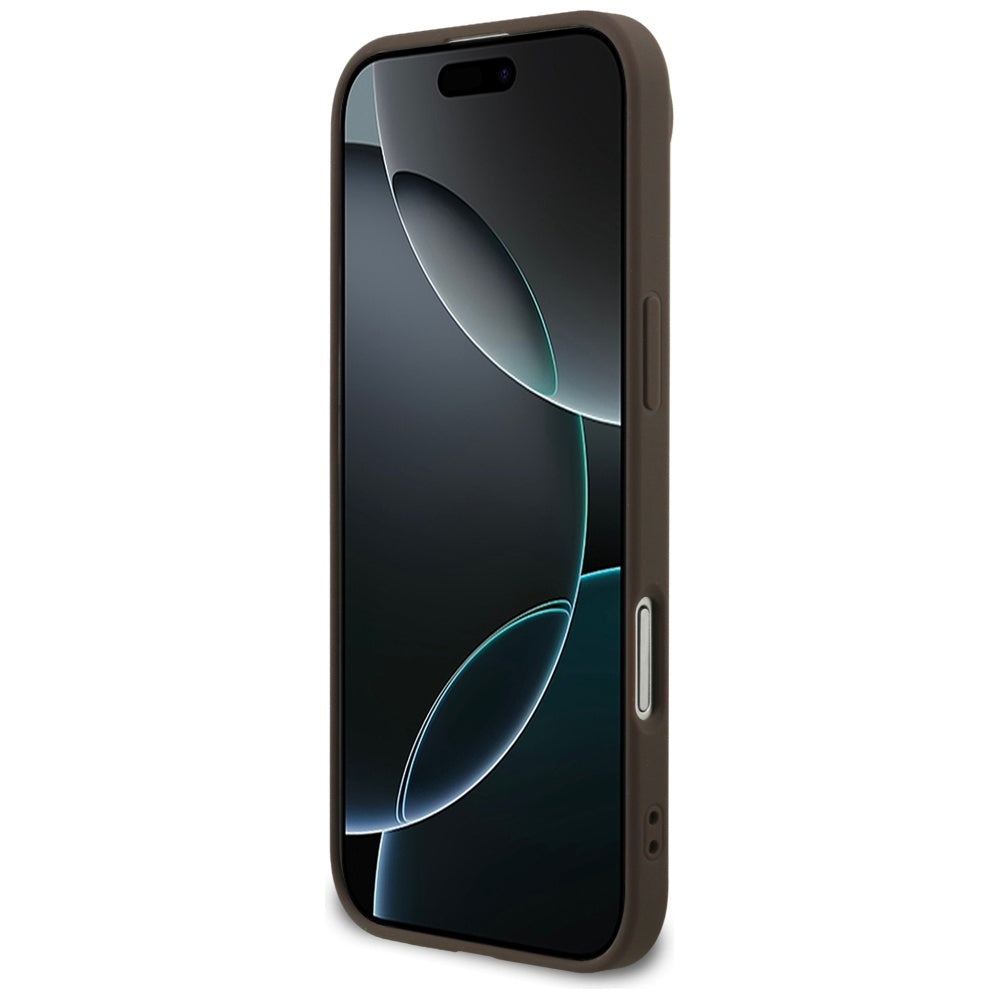 Puzdro pre Apple iPhone 17 Air, Guess, 4G Big Logo, Hnedé