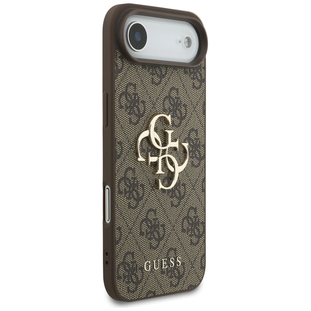 Puzdro pre Apple iPhone 17 Air, Guess, 4G Big Logo, Hnedé