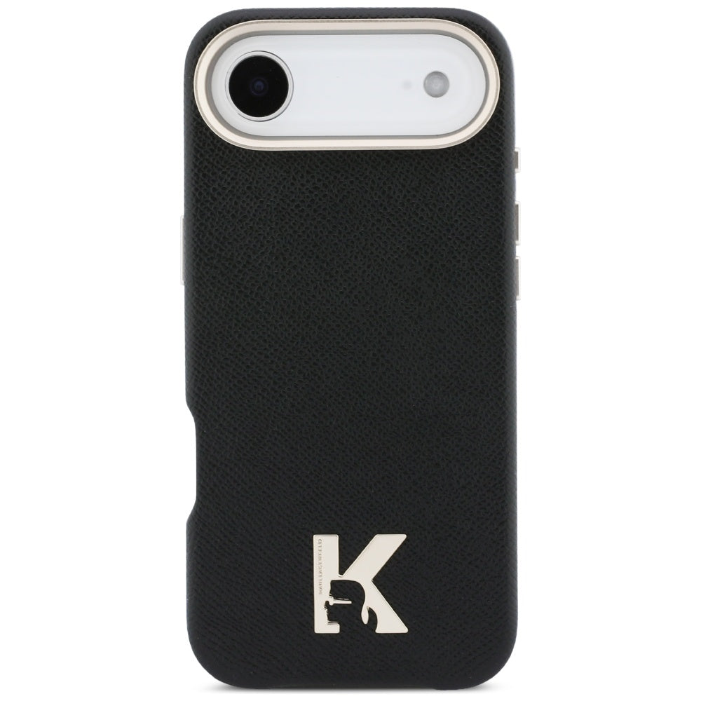 Puzdro pre Apple iPhone 17 Air, Karl Lagerfeld, Karl Head Logo, Čierne