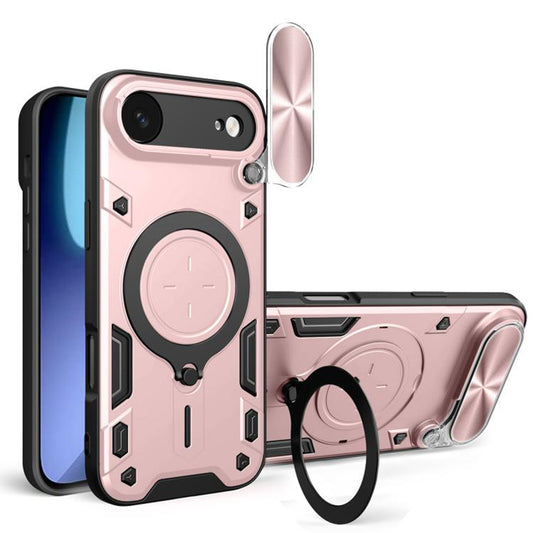Puzdro pre Apple iPhone 17 Air, Techsuit, CamGuard Pro, Ružové Zlato