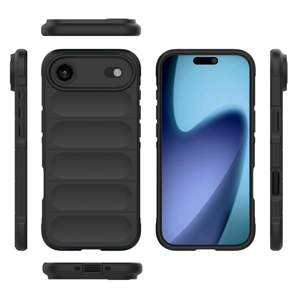 Puzdro pre Apple iPhone 17 Air, Techsuit, Magic Shield, Čierne