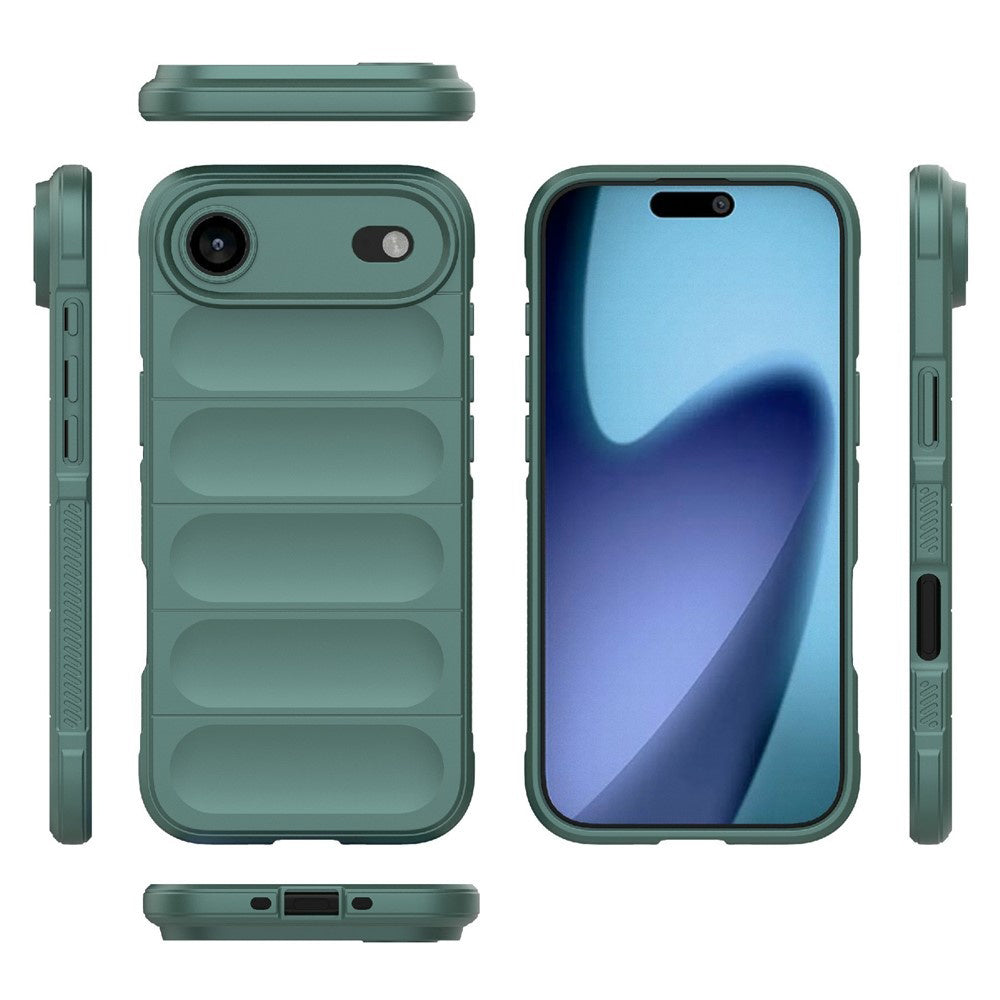 Puzdro pre Apple iPhone 17 Air, Techsuit, Magic Shield, Zelená
