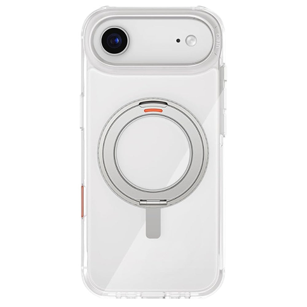Puzdro pre Apple iPhone 17 Air, UNIQ, Swivix, Strieborné