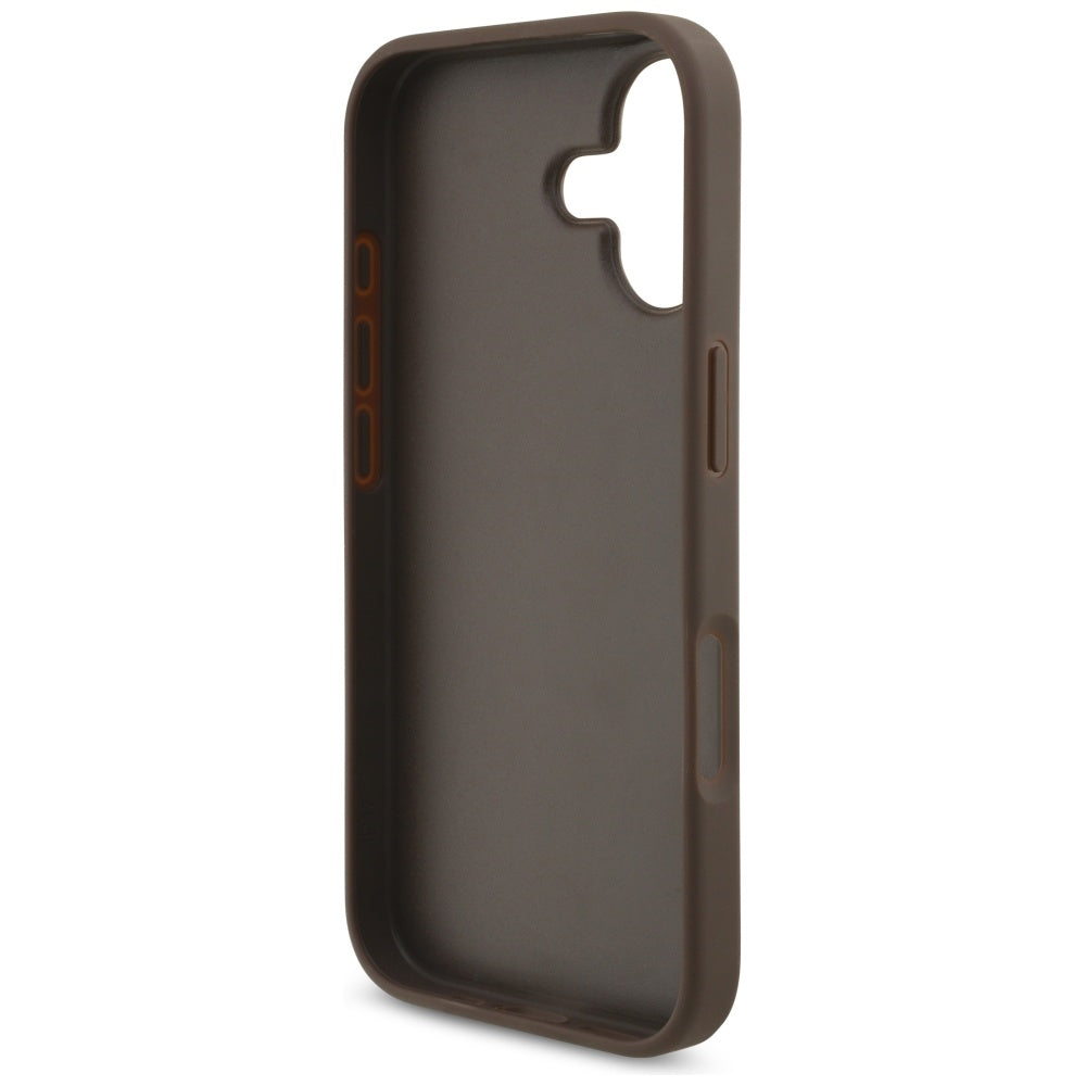 Puzdro pre Apple iPhone 17, Guess, 4G Big Logo, Hnedá