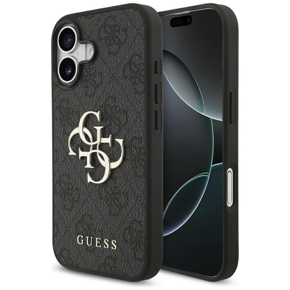 Puzdro pre Apple iPhone 17, Guess, 4G Big Logo, Čierne