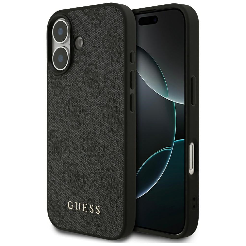 Puzdro pre Apple iPhone 17, Guess, 4G Classic, Čierne