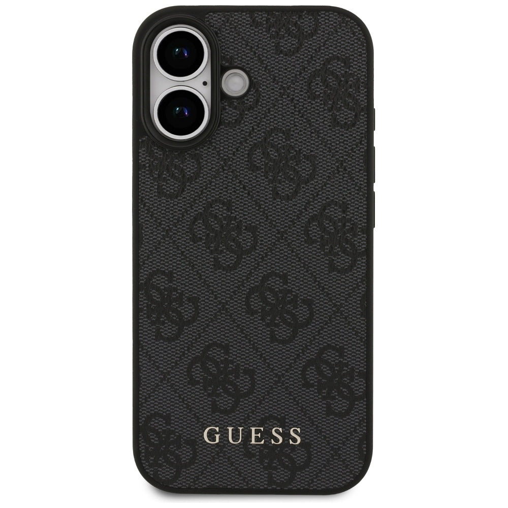 Puzdro pre Apple iPhone 17, Guess, 4G Classic, Čierne