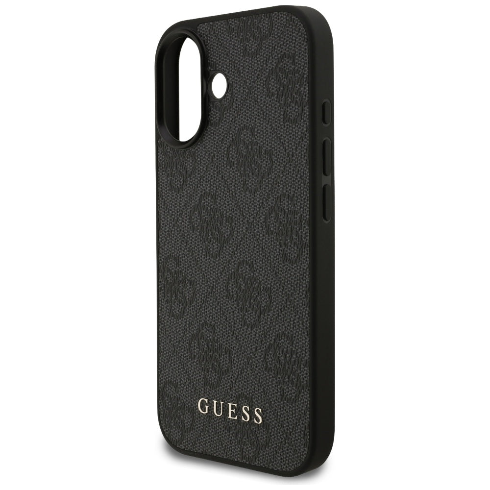 Puzdro pre Apple iPhone 17, Guess, 4G Classic, Čierne
